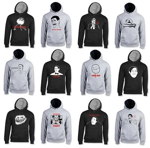 CUSTOM MEME VARIOUS HOODIE HOODIE HOODIE - Picture 1 of 1