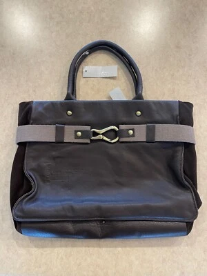 Bolso de mano Nannini Jungle Moro de cuero/suade Foto 1 de 4