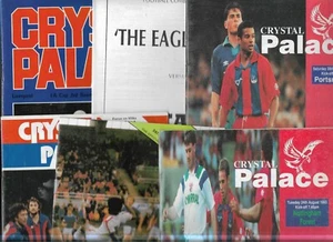 18 Crystal Palace home programmes 1960s - 1990s - Picture 1 of 8