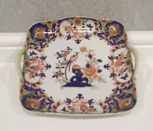 Noritake Teller - Komaru Green Mark (1930er Jahre - fast antik) - Paradiesvogel - Bild 1 von 7