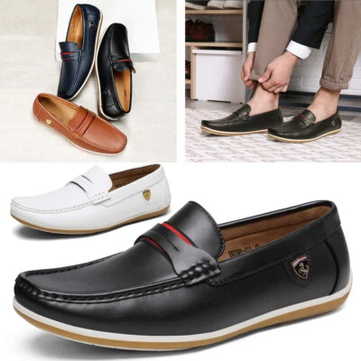 Men's Casual Loafers Lightweight Comfort Moccasins Soft Shoes US Size 6.5-13 - Image 1 of 4