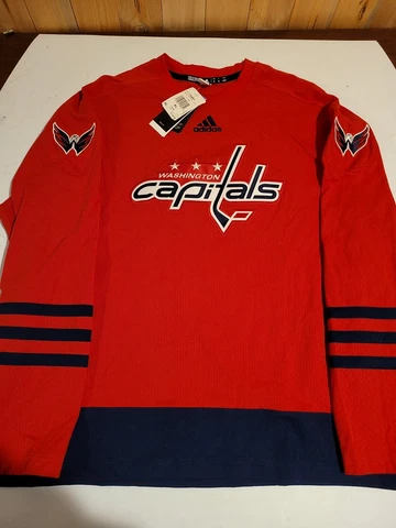 Adidas Washington Capitals 21 P Sweater.  Ha 5782.  Size Men's XL Cover
