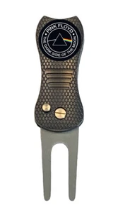 Pink Floyd Dark Side Of The Moon Golfball Marker + Switchblade Divot Tool - Bild 1 von 2