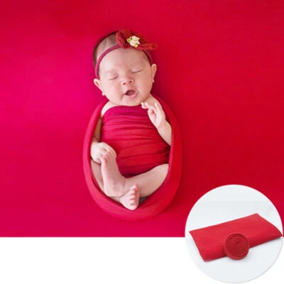 Accesorios de fotografía para recién nacidos bebé envoltura envoltura manta telón de fondo tela para sesión de fotos Foto 1 de 4