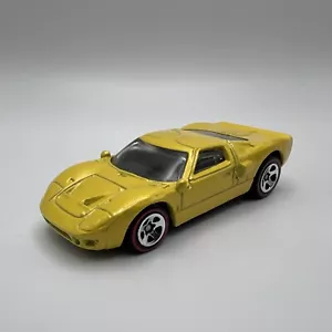 2007 HOT WHEELS RED LINE YELLOW FORD GT-40 Hotwheels #097 - loose - Picture 1 of 9