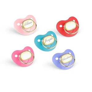 14K Real Gold Baby Pacifier, Newborn Gift, Baby Pacifier - Picture 1 of 6