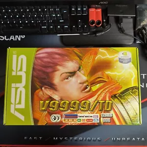 NOS | ASUS V9999 GeForce 6800 128MB | AGP Retro Graphics Card | New Old Stock - Picture 1 of 18