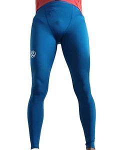 Skins Series 1 Compression Leggings Men's Medium Blue - Picture 1 of 3