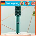 Cordless Hairdressing Comb Fast Heating Dual Anti-Scald Design for Men Women