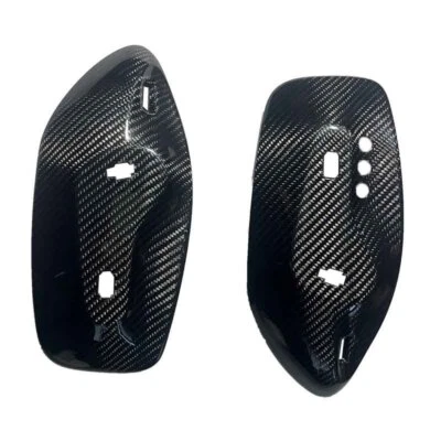 Dry Carbon Fiber Seat Adjust Panel Cover Trim for Maserati GranTurismo GC 08-19 - Imagem 1 de 4