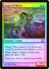 Angel of Mercy FOIL 10th Edition HEAVILY PLD White Uncommon MAGIC CARD ABUGames