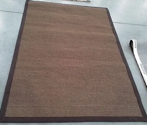 BROWN / BROWN 4' X 6' Back Stain Rug, Reduced Price 1172765296 NF131C-4 - Picture 1 of 4