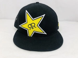 New Era Rockstar Energy Drink Snapback Baseball Cap Hat 9Fifty - Picture 1 of 11