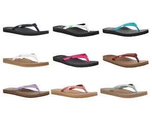 NEW Sanuk WOMEN's Yoga Joy Flip Flop Lightweight Outdoor Sandals SWS10275 - Picture 1 of 25