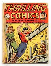 Thrilling Comics #13 PR 0.5 1941