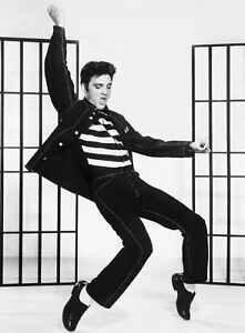 T-shirt de transfert à repasser Elvis Presley Jailhouse + tissus de couleur claire et foncée #7