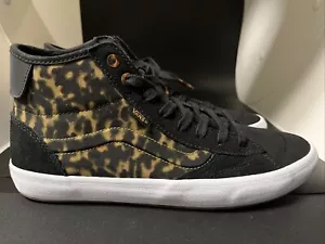 Vans Lizzie Tortoise Shoes VR3 Cush 508357 Blk/Tan Sz 10 - Picture 1 of 10