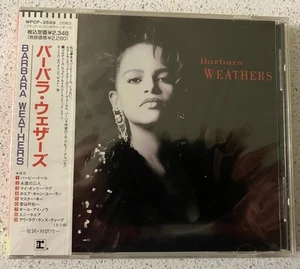 Barbara Weathers – Barbara Weathers Japan CD OBI WPCP-3599 NEW Sealed Promo ** - Picture 1 of 2