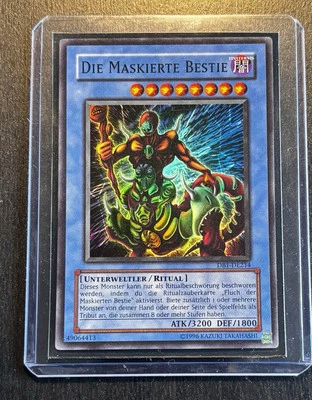 Yu-Gi-Oh! Die Maskierte Bestie Super Rare DB1 Near Mint - Bild 1 von 4