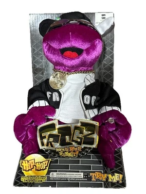 2005 Gemmy Hip Hop FROGZ Rock It Rap It Ribbit! - Image 1 of 4