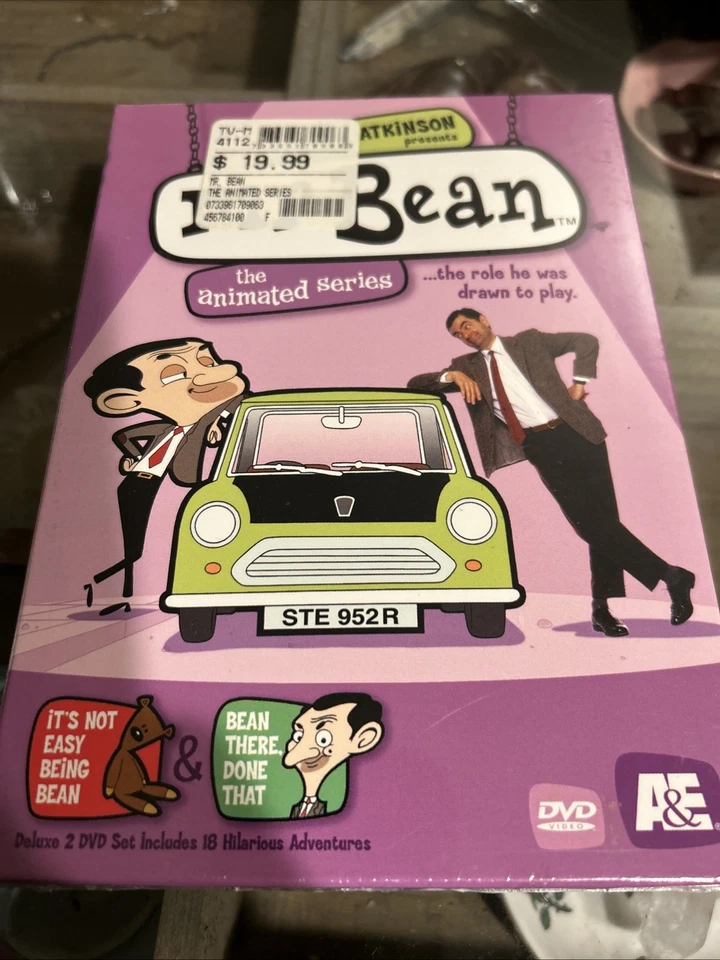 Mr Bean the Animated Series 2 DVD Set Vol 1 Rowan Atkinson Not Easy & Bean.. NEW - Image 1 of 1