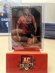2021-22 Topps Chrome SPFL Florent Hoti /25 Dundee Utd Orange Refractor (3315) - Picture 1 of 2