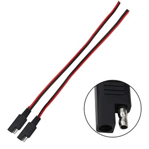 Power Cord Cable SAE SAE Cable Black Fitment For Most Electronic Devices - Picture 1 of 12