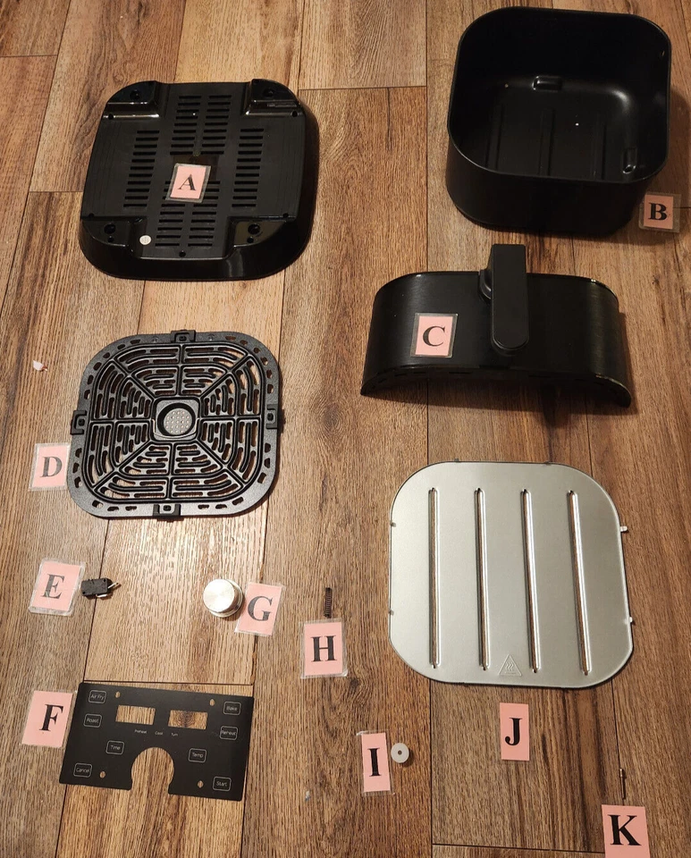 Replacement parts for Instant Pot Vortex 6 6QT XL Air Fryer, 4-in-1 (L) - Image 1 of 1