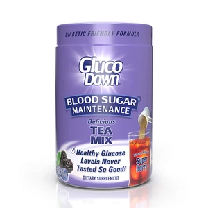 Bebida amigable para diabéticos GlucoDown, mantener el azúcar en la sangre saludable, deliciosa - Imagen 1 de 4