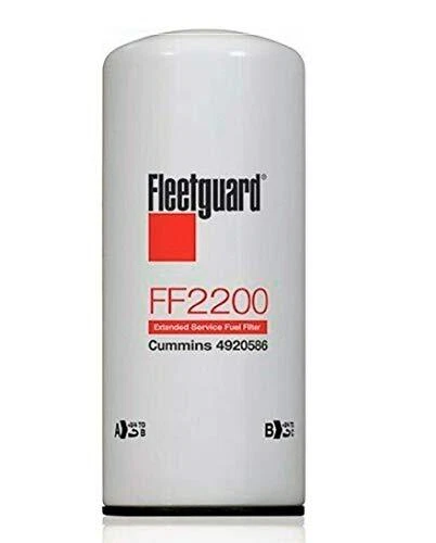 Filtro de combustible Fleetguard genuino FF2200 para Cummins 4088272, 4920586 (paquete de 6) Foto 1 de 1