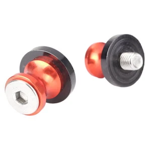 2 pezzi bobine forcellone 10 mm cursori per Kawasaki Ninja 650R Z750 Z750S ER6N 05-12 - Foto 1 di 2