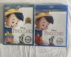 Pinocchio (Blu-ray, 1940) Factory Sealed - Picture 1 of 3