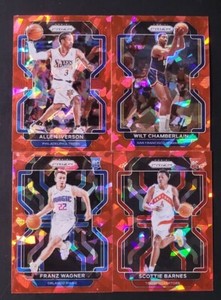 2021-22 Prizm Basketball RED ICE PRIZMS with Rookies 242-330 You Pick the Card