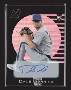 Panini Chronicles #17 2021 Dane Dunning Zenith autógrafos novato RC Rangers - Imagen 1 de 2