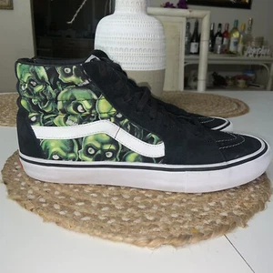 Supreme/Vans Pro. Skateboard Green Skull Men's Sz. 13 Limited Edition Unworn - Picture 1 of 24