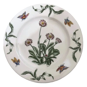 Plato decorativo mariposas margaritas levantadas pintadas a mano ORIENTAL ACCENT 10,5" - Imagen 1 de 16