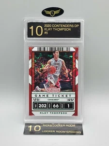 2020 Panini Contenders Draft Washington St Cougars KLAY THOMPSON #6 green LRG 10 - Picture 1 of 2