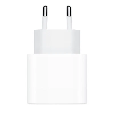 APPLE USB-C POWER ADAPTER 20W MHJE3ZM/A ORIGINALE NUOVO - Immagine 1 di 3