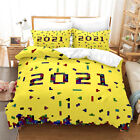 Plush Soft Bedding Set Bedroom Tetris Decor Doona Cover S/D/Q/K Boys Trendy Gift