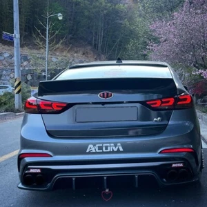 One Pair LED Tail Lights for 2017-2018 Hyundai Elantra Smoked Lens Rear Light - Picture 1 of 10