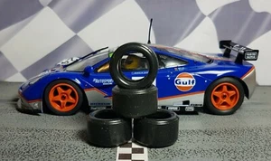1/32 PAUL GAGE SLOT CAR TIRES 2pr PGT-20125LM fits SCALEXTRIC new McLaren F1 GTR - Picture 1 of 3