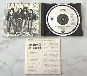 Ramones Self Titled CD JAPAN IMPORT! 1990 Sire WPCP-3141 Blitzkrieg Bop RARE OOP - Picture 1 of 4