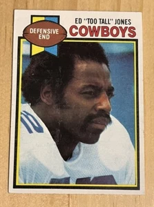 1979 Topps #24 Ed Too Tall Jones Dallas Cowboys NFL HOF - Bild 1 von 3