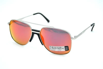 Gafas de sol de aviador FGX ANARCHY ANR 2103 SLV MIR rojas espejadas plateadas 100 % UV Foto 1 de 4