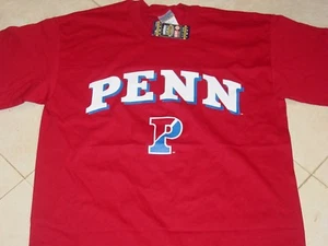 PENN University Pennsylvania QUAKERS T-Shirt  NEW TAG  sz... .. LARGE - Picture 1 of 12