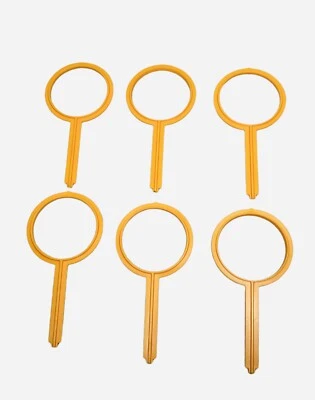 Harry Potter Quidditch El Juego 2000 (6) Aros Dorados SOLO REPUESTOS Foto 1 de 3