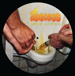 ABSCESS Urine Junkies LP Record Picture Disc Vinyl 12-Inch 12" Autopsy Grind NEW - Picture 1 of 2