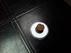 Mint Error 1950 D Lincoln Wheat Cent Clipped Planchet Filled Mint Mark - Picture 1 of 7