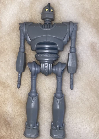 1999 The Iron Giant Promotional 4" Action Figure VHS Movie Promo Toy Cover