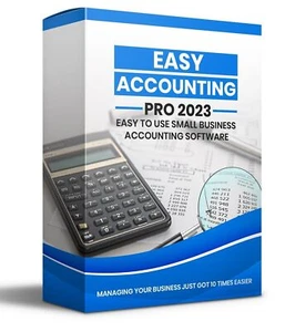 Accounting Small Business Software Finance Accounts Bookkeeping Tax Filing IRS - Picture 1 of 1